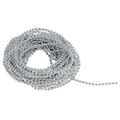 Immagine di Ideen mit Herz Nastro di perle Ghirlanda Perle: Ø 3 mm lunghezza 10 m (argento)