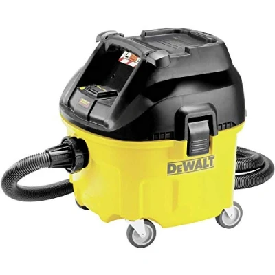 Immagine di DEWALT DWV901L QS Aspirador 30 litros Clase L 1.400W Caudal Aire 4.080 l/min Pot. Máx. Acoplada 2.200W + Filtro automático