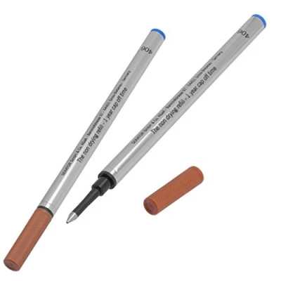 Immagine di Senator Set di 2 ricariche per penna roller EVER Roller, colore: blu, larghezza tratto: 0,5 mm, ISO 14145 (140 10 2BL)