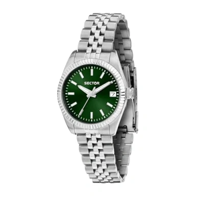 Immagine di Sector No Limits Orologio Donna, Tempo, Data, Analogico, Cinturino in Acciaio, Cassa 32 mm, Collezione 240, Regalo Donna R3253240513