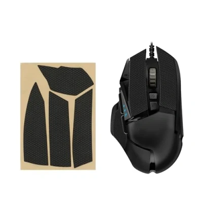 Immagine di kwmobile Nastro Antiscivolo per Mouse da Gioco Compatibile con Logitech G502 Griptape Facile Applicare e Sottile 0,5 mm Nero