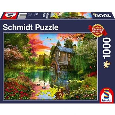 Immagine di Schmidt, The Watermill (1000 Piece Puzzle), Puzzle, Ages 12+, 1 Player