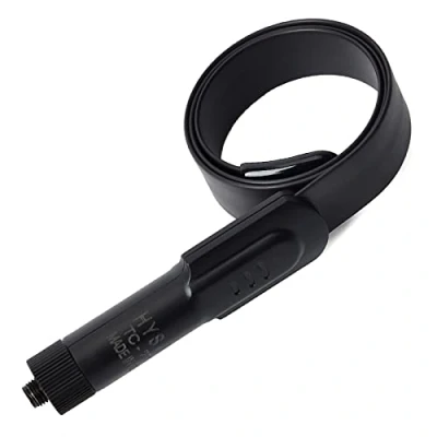 Immagine di HYS 771Q Dual Band SMA F antenna tattica VHF/UHF pieghevole mini portatile compatibile con BAOFENG UV 82 B5 GT 3 BF F8HP 5RA 5RE 5R Kenwood TYT (nero)