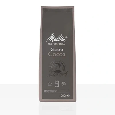 Immagine di Melitta Cacao per macchina da caffè automatica, preparazione con acqua o latte, senza glutine, 1 kg