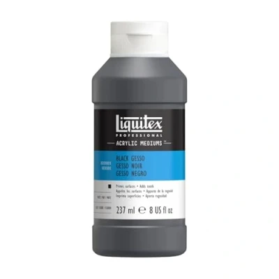 Immagine di Liquitex Professional Gesso trasparente, per preparazione superfici la pittura, 237 ml