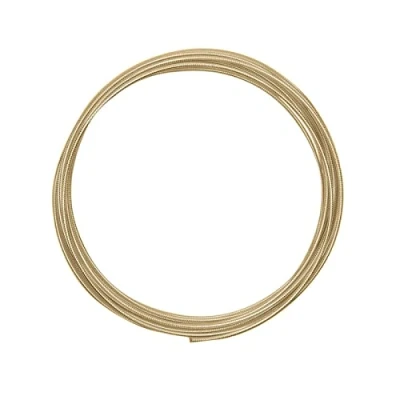 Immagine di Vaessen Creative Filo Metallico di Alluminio con goffratura Circolare, 2 mm x 5 m Perla