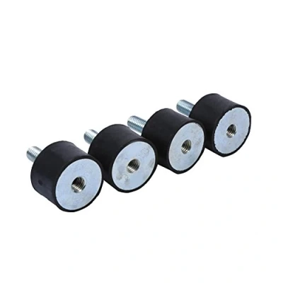 Immagine di M8 Anti Vibration Silent Block Per Motore Generatore Rubber Mounts Mounting Bolts Antivibranti Gomma 18 Adatto Perabsorber Mounts,4X M6 Shock Silentblock Bobbins(Vd30*20