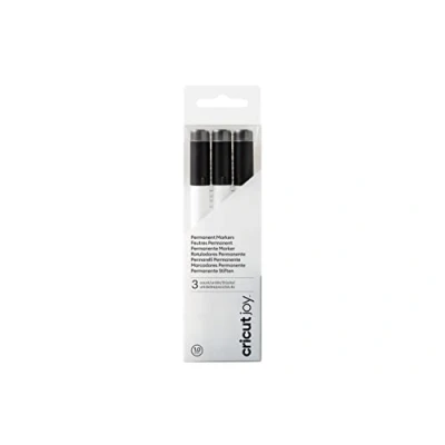 Immagine di Cricut Joy Permanent Marker 3 Pack 1.0 Set di pennini Nero