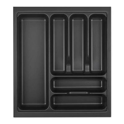 Immagine di Orga Box I Portaposate 419 x 473 grigio lavagna con struttura perlata per Tandembox Antaro/Intivo e ModernBox in armadio da 50 cm