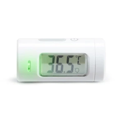 Immagine di Munchkin Infrared Thermometer Non Contact Touchless For Baby Single Button LCD Display, Compact &amp; Travel Friendly, Kids Children Body Temperature With Fever Alert