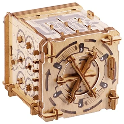 Immagine di iDventure Cluebox Labirinto di Cambridge Scatola rompicapo a Escape Room gioco in legno regalo fidanzato puzzle 3D iq per lui