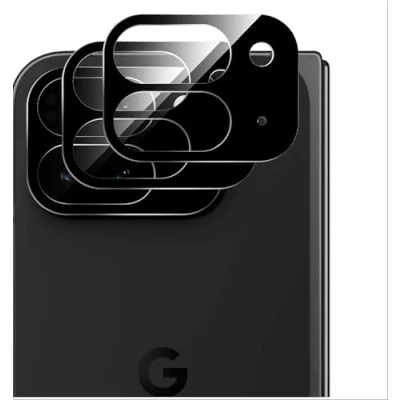 Immagine di GIOPUEY 2 Pezzi Pellicola Fotocamera Compatibile con Google Pixel 9 PRO Fold, HD Vetro Temperato [Anti Impronta Digitale] Protezione per Fold