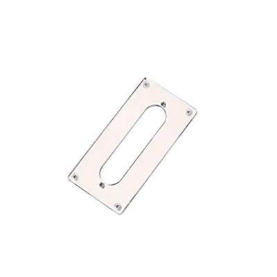 Immagine di Alnicov Humbucker Anello di montaggio per pickup chitarra Telecaster, pickup, specchio Arcylic argento