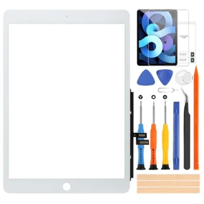 Immagine di ARSSLY per iPad 7th 8th Digitizer 2019 2020 10.2 Touchscreen 7a 8a Generazione A2197 A2198 A2200 A2270 A2428 A2429 A2430 Panel Kit con Parti di Riparazione, Nessun Pulsante Home