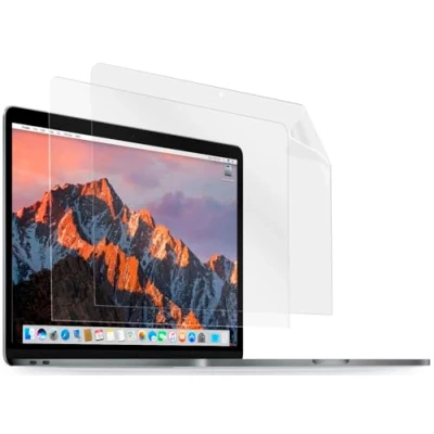 Immagine di MyGadget 2x Pellicola Protettiva Chiara per Apple MacBook Air 13 Pollici 2018 2020 Pro 2016 2021 M1 Film Proteggi Schermo Display Trasparente