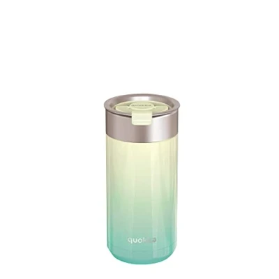 Immagine di Quokka BOOST LEMON LIME BICCHIERE TERMICO IN ACCIAIO INOX PER CAFFÈ 400 ML