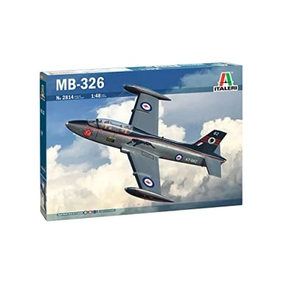 Immagine di Italeri 2814 Aermacchi MB 326, scala 1:48, plastic model kit, modello in plastica da montare, modellismo, aereo