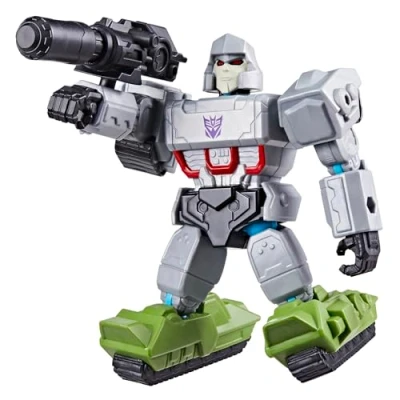 Immagine di Transformers MixMashers, Megatron, action figure e accessori deluxe personalizzabili da mischiare abbinare