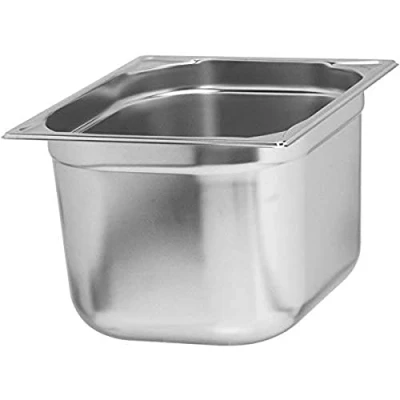 Immagine di APS 81204 GN container 1/2, contenitore gastronorm in acciaio inox/dimensioni 265 x 325 mm/altezza 100 cm/volume 6 litri