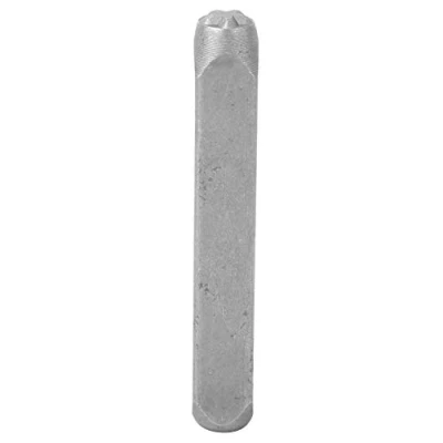 Immagine di Acciaio inossidabile CR V a forma di stella Stampo per punzonatura in metallo gioielli pelle legno 6mm larghezza 2,5 &#039;&#039; Lunghezza