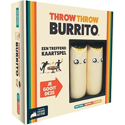 Immagine di Throw Burrito NL gioco di carte Un e dodball in uno Per tutta la famiglia [NL]