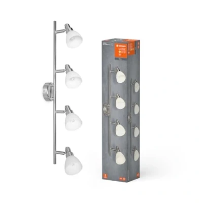 Immagine di LEDVANCE LED SPOT G9 (EU) L 4058075540682 Faretto da soffitto (monocolore) ERP: F (A G) 7.6 W Argento