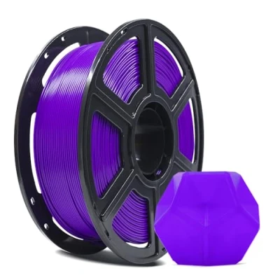Immagine di FLASHFORGE filamento per stampanti 3D, PLA PRO da 1,75 mm, bobina 1 kg, precisione dimensionale +/ 0,02 mm 3D FDM, migliore tenacia e nessun nodo (Viola)
