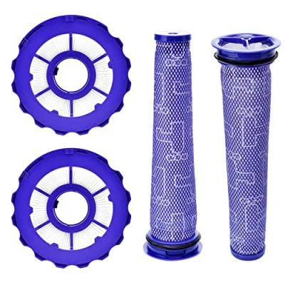 Immagine di Syxtidy Confezione da 2 filtri di ricambio per Dyson DC40 Hepa post motore e filtro pre multi pavimento, animale, parti compatibili #923587 02,922676 01