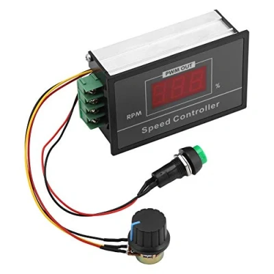 Immagine di Regolatore di Velocità, Controllore Motore DC, Velocità del Reversibile Controller, PWM DC 6 60V 12V 24V 36V 48V 30A