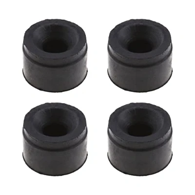 Immagine di Create idea 4pcs copertura motore Trim gomma Mount guarnizione di protezione per auto boccola 15mm altezza 4M5G6A994AA 1434444 compatibile con Ford Mondeo Focus C Max Galaxy Fiesta Ecosport