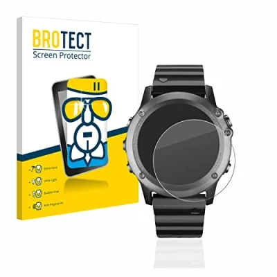 Immagine di brotect Pellicola Protettiva Vetro per Garmin fenix 3/3 HR Protezione Schermo [Durezza Estrema 9H, Chiaro]