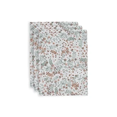Immagine di Jollein 536 848 65348 Guanto in cotone idrofilo colore Bloom (confezione da 3)