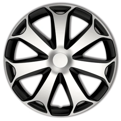 Immagine di AutoStyle PP 5105SB Copricerchi 15Inch nero/argento