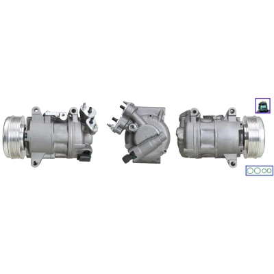Immagine di LUCAS ACP01577 Compressore Aria Condizionata PAG 46 YF R 134a, 1234yf con guarnizioni CITROËN: C4 Grand Picasso 2, PEUGEOT: 308 SW 2