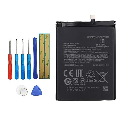 Immagine di Vvsialeek BM4J Batteria di ricambio compatibile con Redmi Note 8 Pro M1906G7I M1906G7G kit attrezzi gratuito