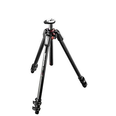 Immagine di Manfrotto MT055CXPRO3 Treppiede a 3 Sezioni in Carbonio, Nero