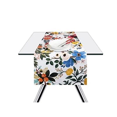Immagine di Excelsa Fiori Frida Runner da Tavola, 100% Cotone. 140 x 45 cm