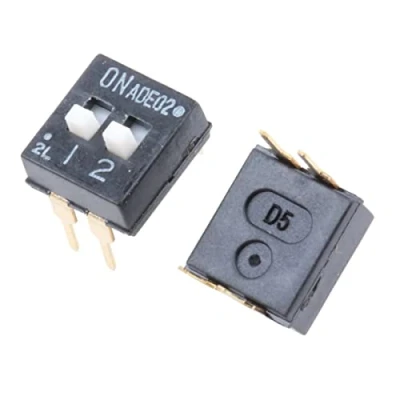 Immagine di Dip switch a 2 posizioni TE Connectivity ADE02A04