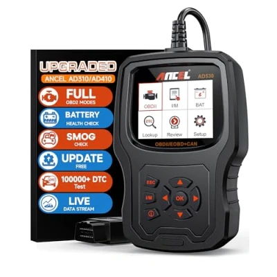 Immagine di ANCEL AD530 Lettore di Codice OBD2 Controlla lo Strumento Scansione della Luce del Motore Dell&#039;auto Sensore O2 EVAP Scanner con Funzioni Complete