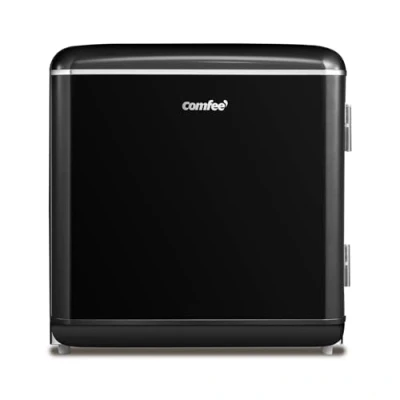 Immagine di COMFEE&#039; RCD50BL2EURT(E) Frigorifero piccolo 47Litri, Design retrò, Mini frigo tavolo mono porta, Termostato regolabile, Silenzioso, Adatto a casa, ufficio e hotel, Nero
