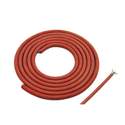 Immagine di Doubleyou Geovlies &amp; Baustoffe® Cavo in silicone, 3 x 1,5 mm(5 m), resistente al calore e ottimo per la sauna