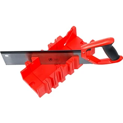 Immagine di BGS Diy 50845 Cassetta di mitra in plastica, 300 x 130 80 mm, con sega posteriore