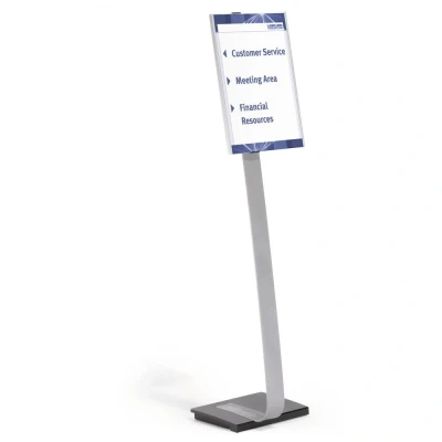 Immagine di Durable info SIGN STAND A3 4813 Supporto da pavimento per DIN 36 mm x 125 80 1 pz.
