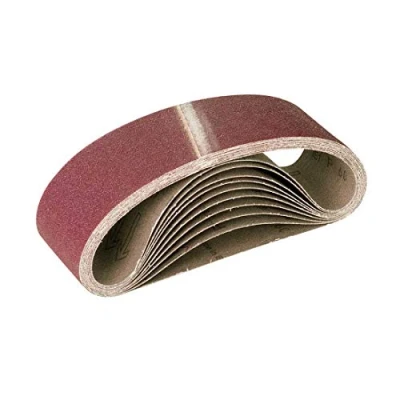 Immagine di MioTools Fox Nastri abrasivi, 610 x 100 mm, p. Levigatrici palmari a nastro (10 Pz.) G100
