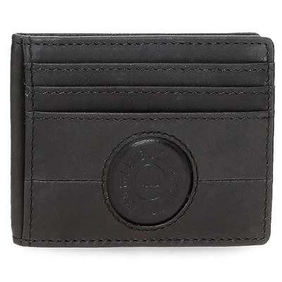 Immagine di Pepe Jeans Cracker Porta carte nero 9,5 x 7,5 cm Pelle, Nero, Taglia unica,