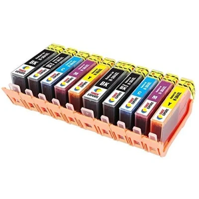 Immagine di TONER EXPERTE® Sostituzione per HP 364 364XL 10 Cartucce d&#039;inchiostro compatibili con Photosmart 7510 7520 B8550 B8553 C5380 C5383 C6380 D5460 D5463 D7560 C309a C310a C310c C510a Alta Capacità