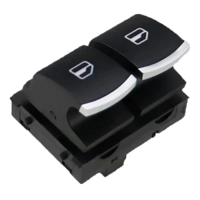 Immagine di LEDFEWAG Interruttori a pulsante Alzacristalli per auto 5K3959857 Compatibile Golf MK5 MK6 Eos Caddy III Jetta Passat Polo GTI 2