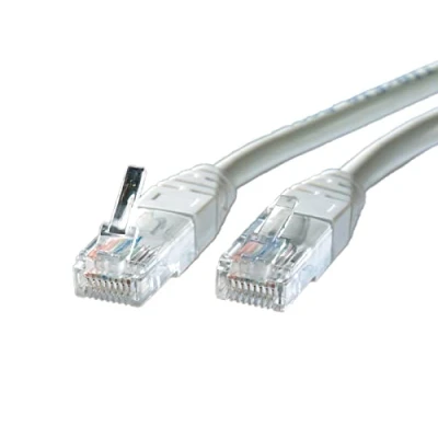 Immagine di Roline 21.15.0507 RJ45 cavo di rete, patch CAT 5e U/UTP 7.00 m Grigio 1 pz.