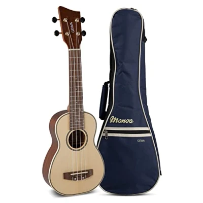 Immagine di GEWA Manoa M SO Sapelli Ukulele soprano, opaco, con custodia