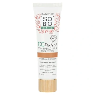 Immagine di LÉA NATURE SO bio Etic CC Crema Color Control certificata Perfect Medio Cura abbellimento Anti arrossamento, affaticamento, tinto opaco Centella asiatica VeganMade in